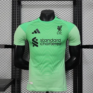 2025/2026 Player Version Liverpool Goalkeeper Green Football Shirt 1:1 Thai Quality