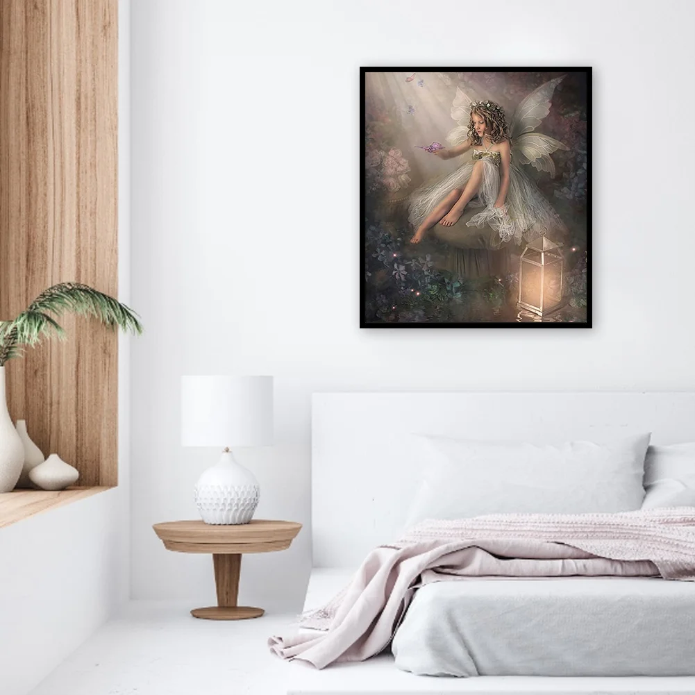 DIY Stamped Cross Stitch 11CT Full Embroidery 40*45cm - Angel