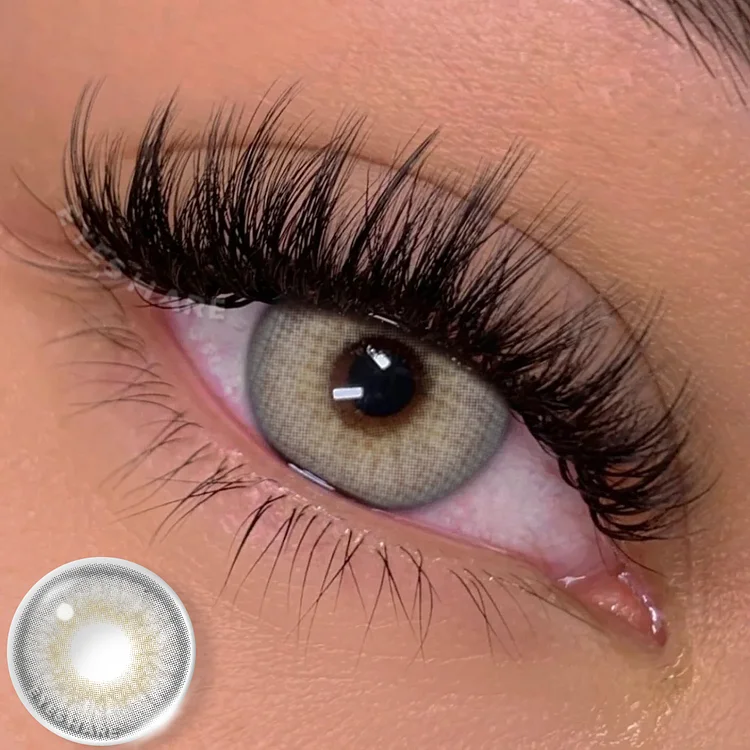 EYESHARE SIAM-GRAY 14.2MM | 1 Year