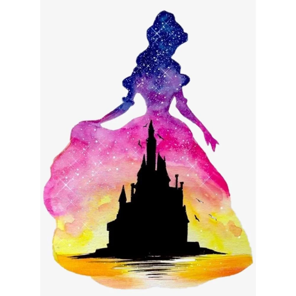 Cartoon Princess Castle