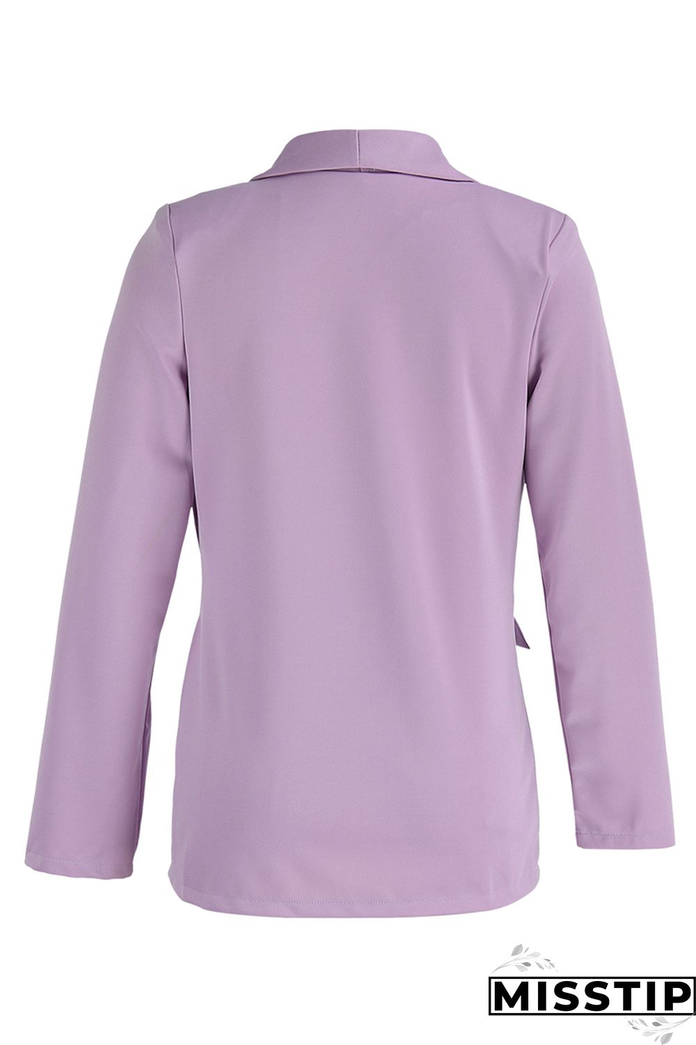 Black Fashion Casual Solid Patchwork Cardigan Turn-back Collar Outerwear