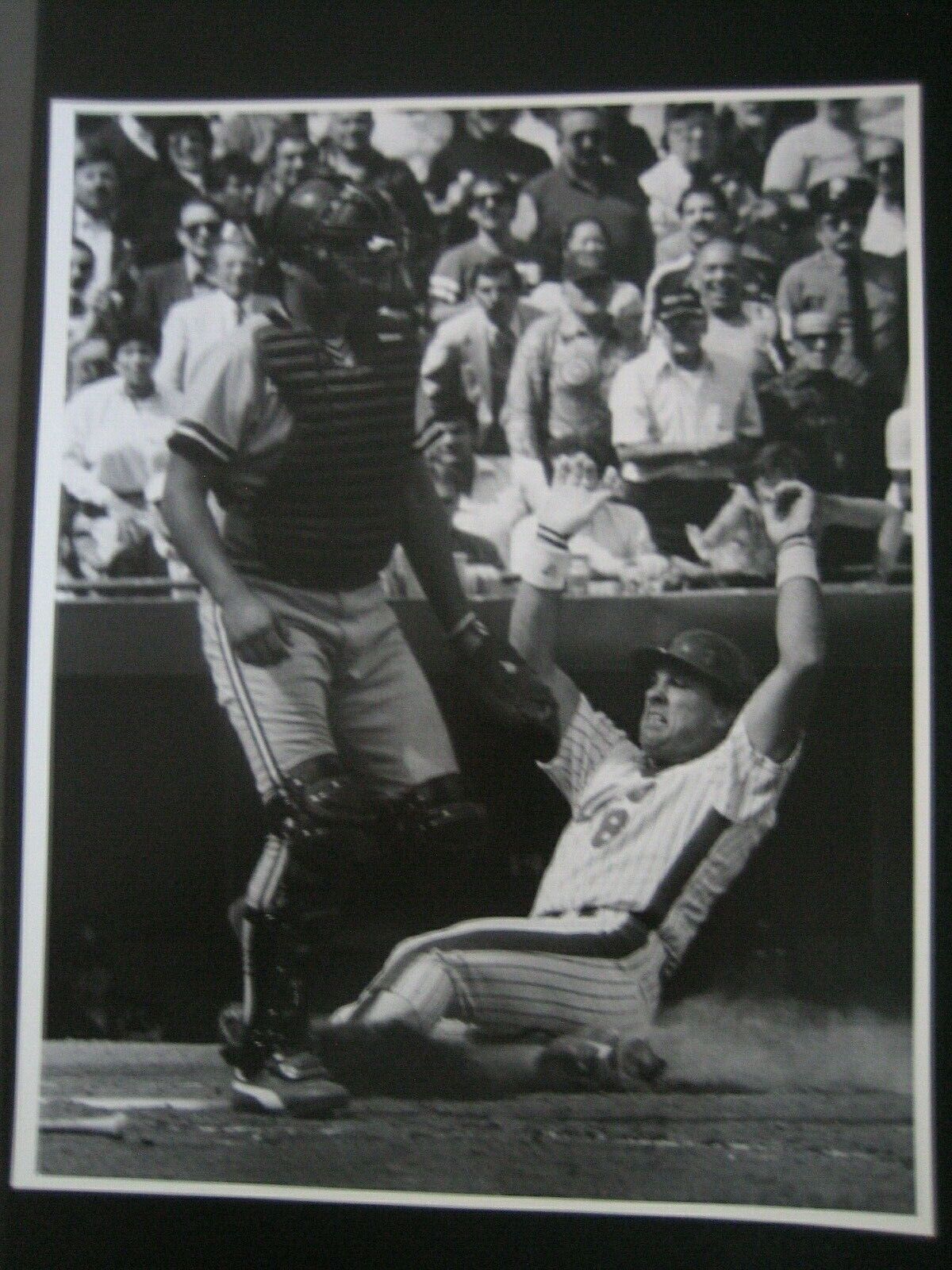 Gary Carter 1985 Press Original 11 x 13 1/2 Photo Poster painting by Bob Olen New York Mets