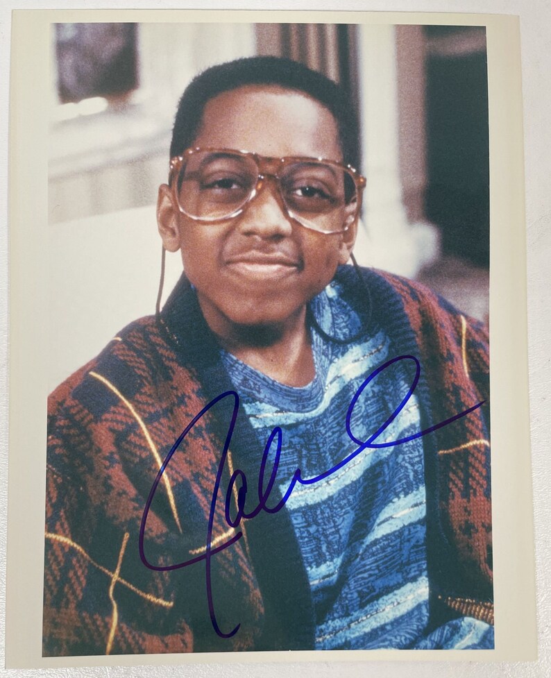 Jaleel White Signed Autographed Family Matters