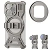 Metal Frame iPhone 15 Pro Case with 67mm Filter Adapter for Video Equipment Phone Stabilizer