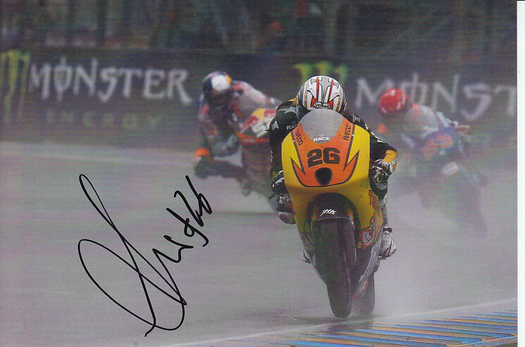 Adrian Martin Moto 3 Hand Signed Honda Photo Poster painting 5x7 2012 3.