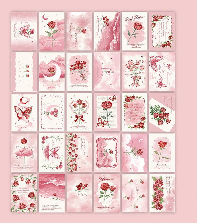 Rose Apocalypse Series Postcards