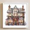 Christmas Cottage - 14CT Counted Cross Stitch - 50*50cm - Xmas