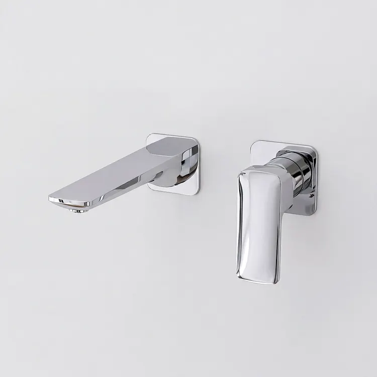 EVERSTEIN Wall-Mounted Bathroom Faucet in Polished Chrome SFS-1317B-CH
