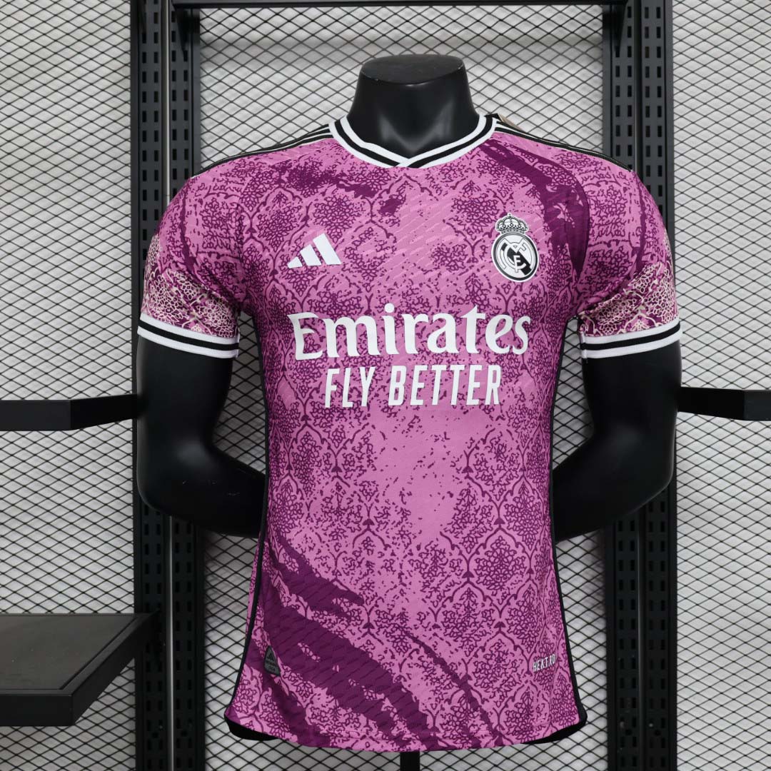 2023-2024 Player Version Real Madrid purple Special EditionFootball Shirt 1:1 Thai Quality