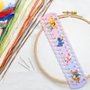 Cartoon Bear Embroidery Floss Row Line Board Cross Stitch Thread Holder