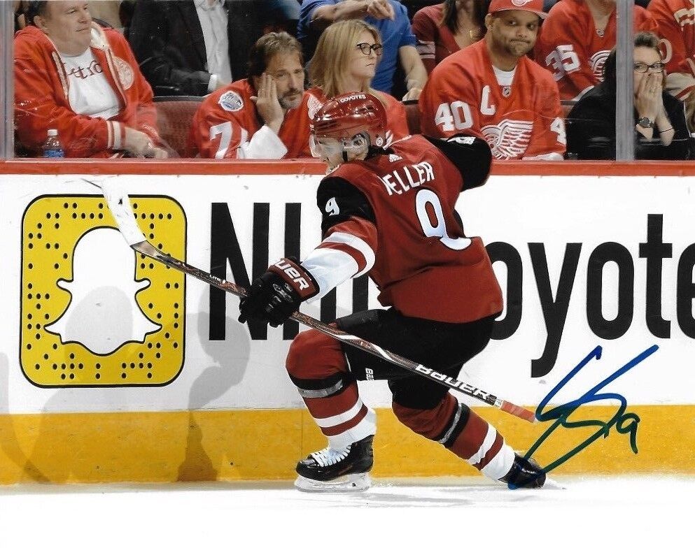 Arizona Coyotes Clayton Keller Autographed Signed 8x10 Photo Poster painting COA #2