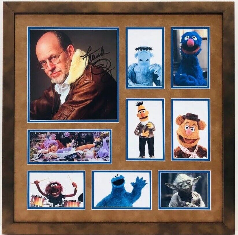 Frank Oz signed Autographed Framed Photo Poster painting Double Matte Framed 20x20