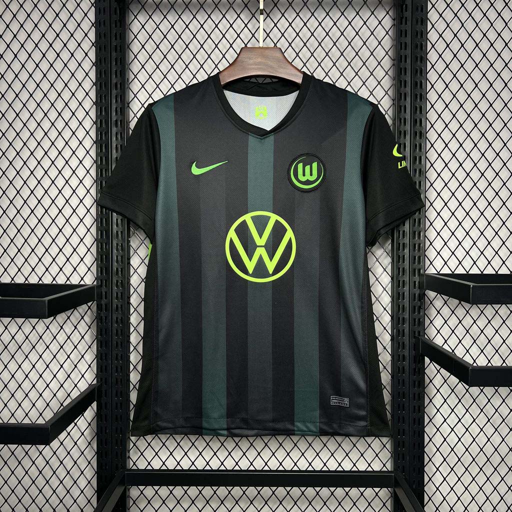 2024-2025  VfL Wolfsburg Away Football Shirt 1:1 Thai Quality