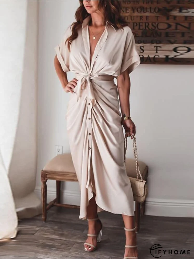 Let's Party Cinched Midi-Dress | IFYHOME