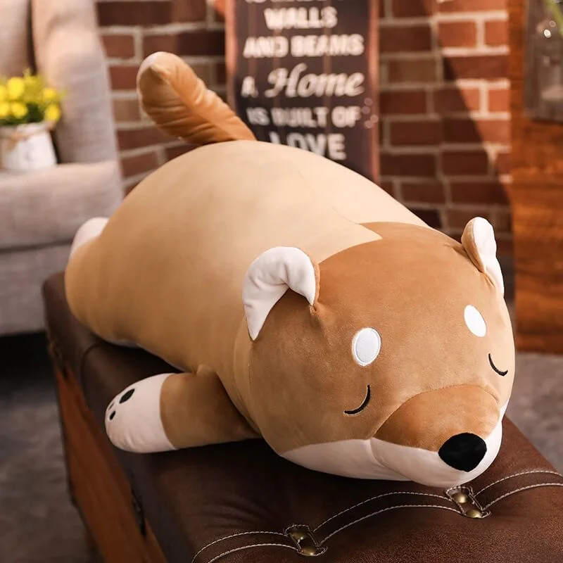 Mewaii® Long Dog Plush Cuteee Family Giant Dog Kawaii Squish Toy Plush Body Pillow
