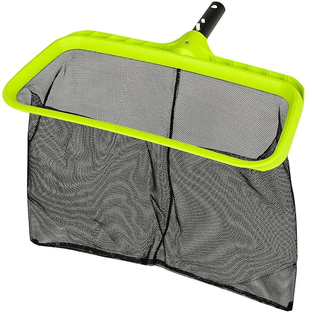 Swimming Pool Leaf Skimmer Net,Reinforced Frame Deep Rake Net