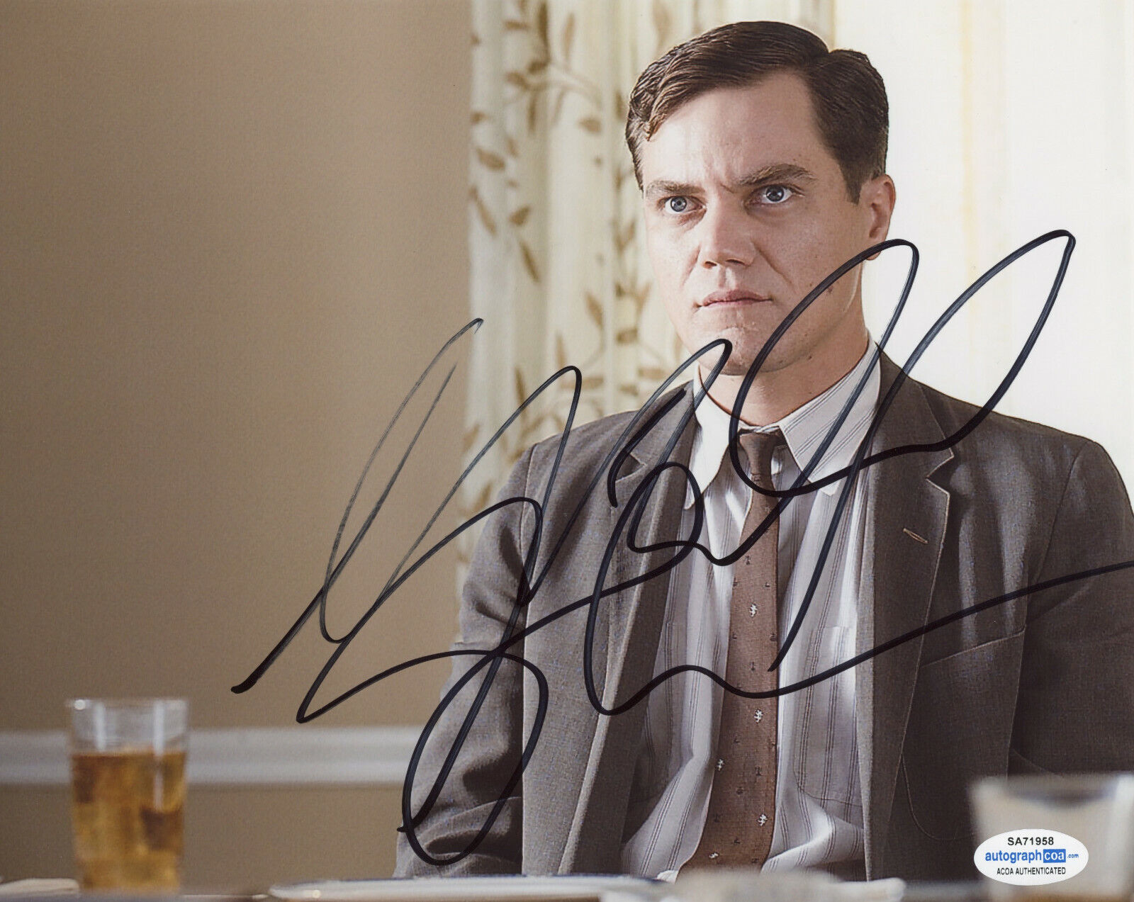 ACTOR MICHAEL SHANNON SIGNED REVOLUTIONARY ROAD