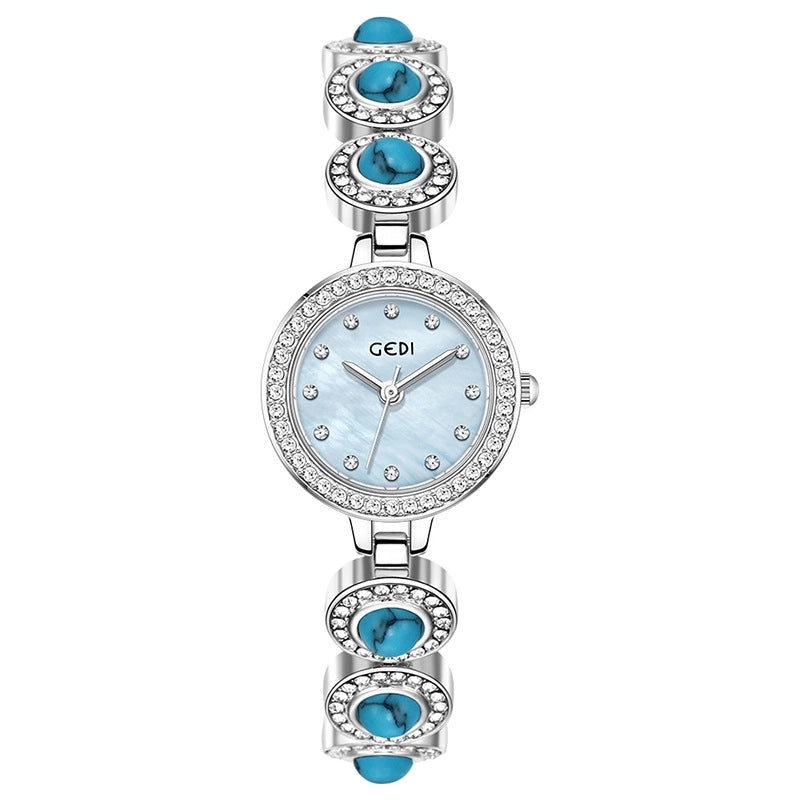 Sweet Solid Color Jewelry Buckle Quartz Watch Women’s Watches