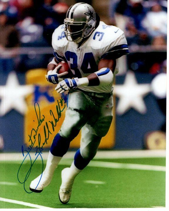 HERSCHEL WALKER signed autographed NFL DALLAS COWBOYS Photo Poster painting