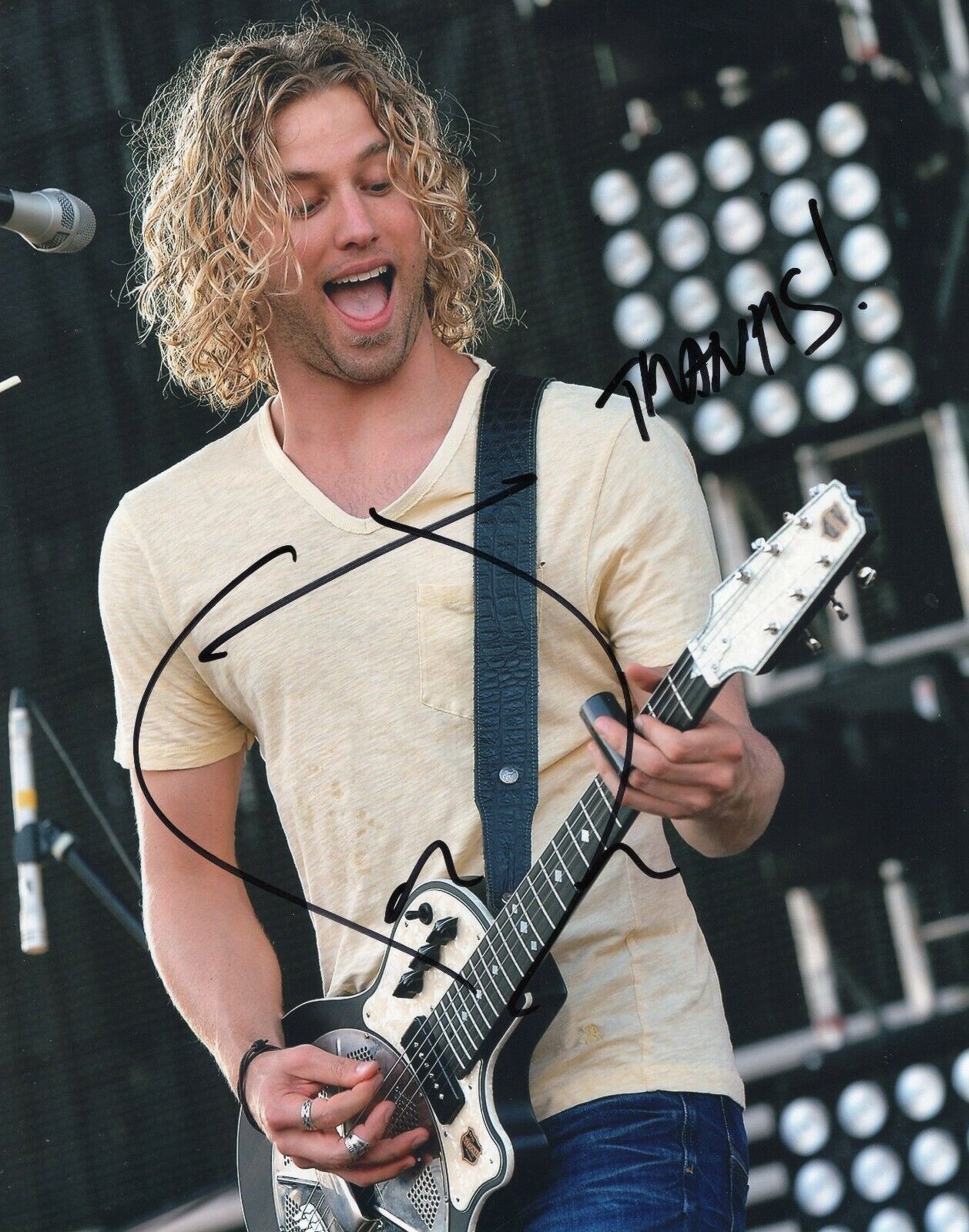 Casey James Signed 8x10 Photo Poster painting w/COA American Idol Let's Don't Call It A Night #6