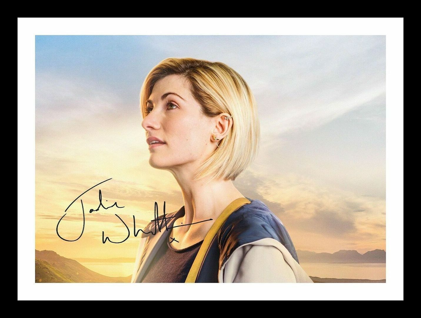 Jodie Whitaker - Doctor Who Autograph Signed & Framed Photo Poster painting