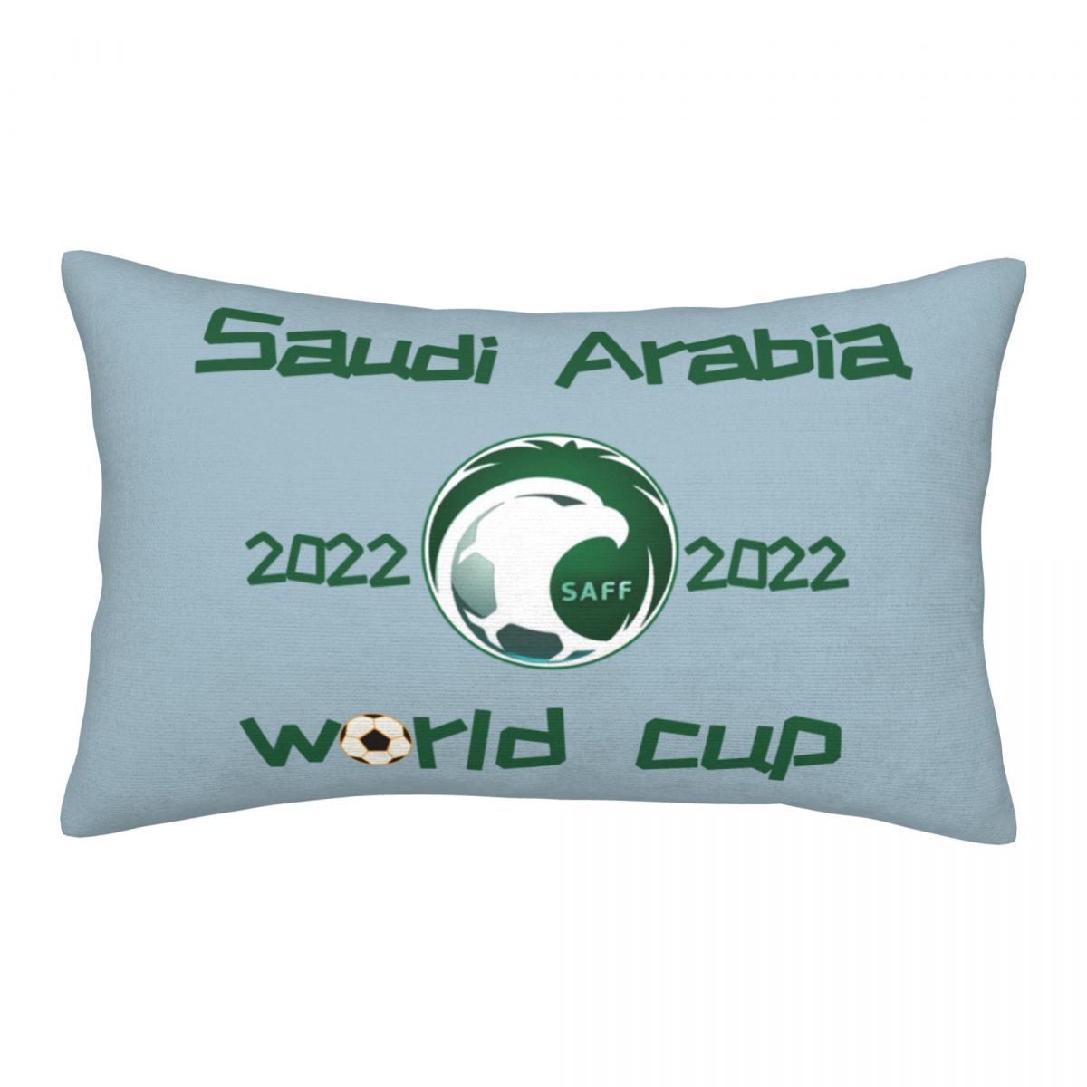Saudi Arabia 2022 World Cup Team Logo Throw Pillow Covers