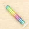 3D-gedruckter Diamant-Malstift mit verschiedenen Tipps, Diamantmalerei, Kunst, Bohrer, Stift, Perlenpunktwerkzeuge, Zubeh&ouml;r f&uuml;r Erwachsene (blau, lila