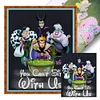 (Stamped/Counted) Disney Villains-11CT Cross Stitch 40*50cm