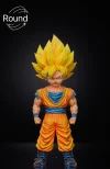 WCF Scale Z Warrior Series Super Saiyan 1 Son Goku & Son Gohan - Dragon Ball Statue - Round Studio