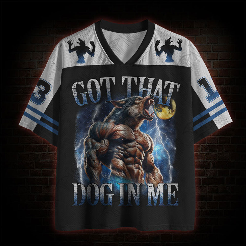 Got That Dog in Me Wolf Mesh Jersey