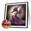 Elegante Dame - speziell geformte Diamond Painting - 30*30cm