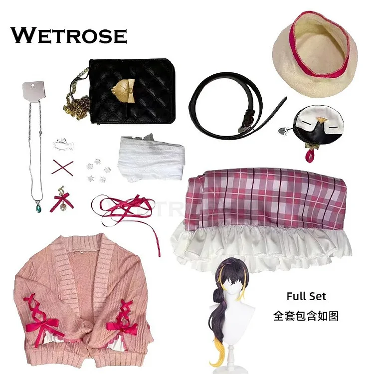 【Wetrose】In Stock Petra New Casual Outfit Dating Dress Nijisanji EN Vtuber Gurin Peto Petwa Penguin Cosplay Costume