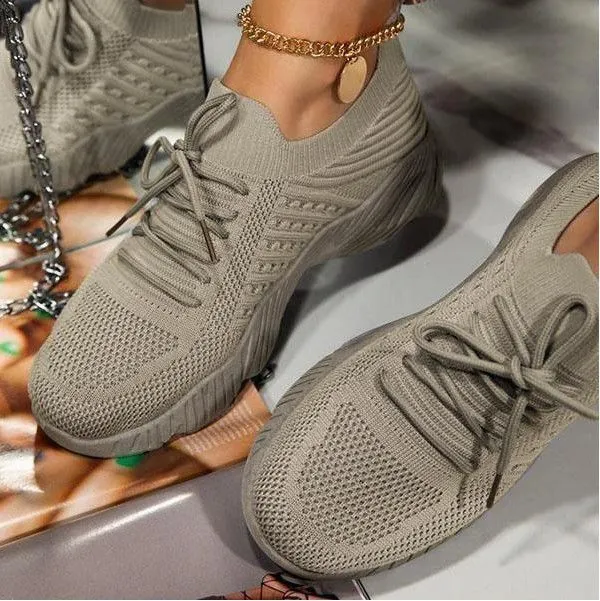 Breakj Breakj New Large-Size Sports Shoes Women's New Thick Solid Color Before Wearing Flying Old Dad Shoes Temu