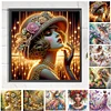 (Multi-Style)Elegant Butterfly Girl-Partial Special Shaped Diamond Painting 30*30cm