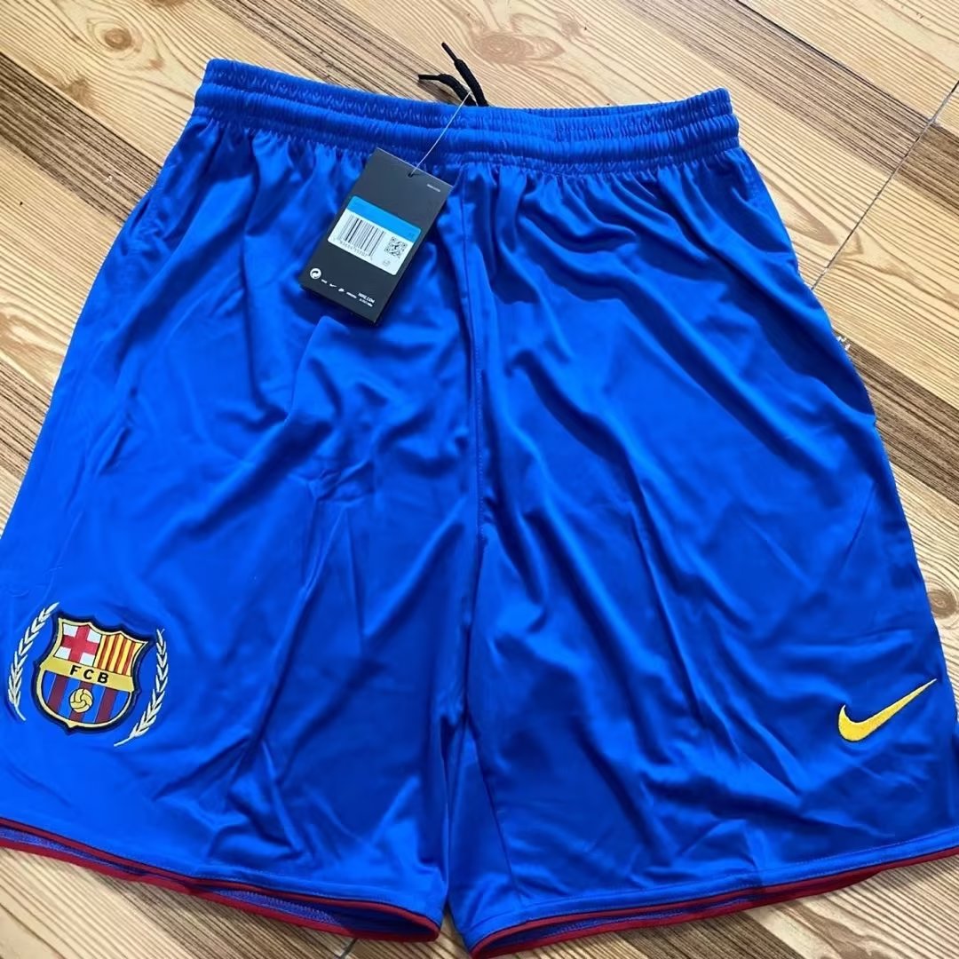 Retro Barcelona 2007/2008 Shorts Football Thai Quality