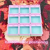 Numbered 9 Grid Stackable Organizer Diamond Painting Drill Trays with Storage Base