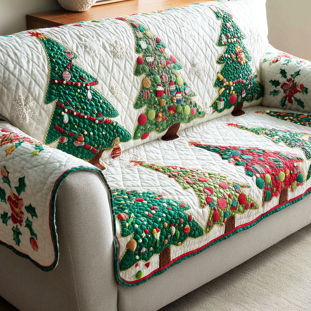 Evergreen Glow Quilted Sofa Cover NCU0TD640 everthome