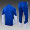 Joyfball 2026/2027 Juventus Half-Pull Training Suit Electric blue Football Shirt 1:1 Thai Quality