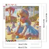 Disney Princess Cinderella-Full Round Diamond Painting 40*40CM