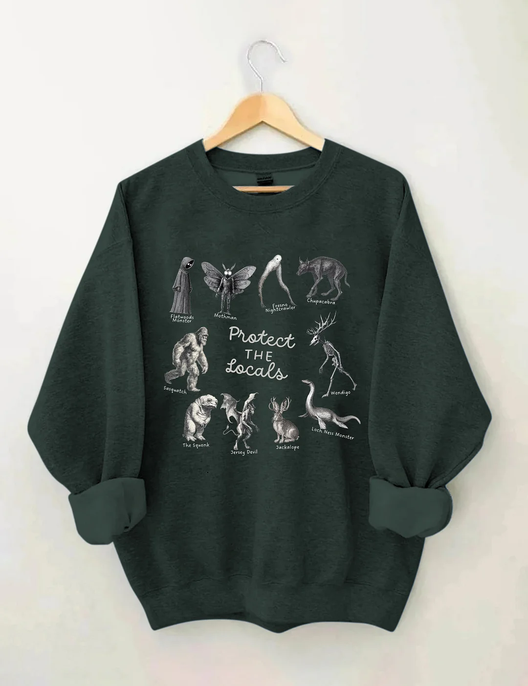 Protect The Locals Cryptid Sweatshirt