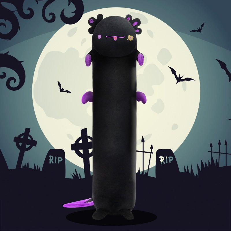 Halloween Blanc Doudou Démon Axolotl Geant Jouet En Peluche Animaux Oreiller Peluche