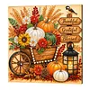 Thanksgiving Day DIY 5D Diamond Painting Kit with Frame 25x25cm