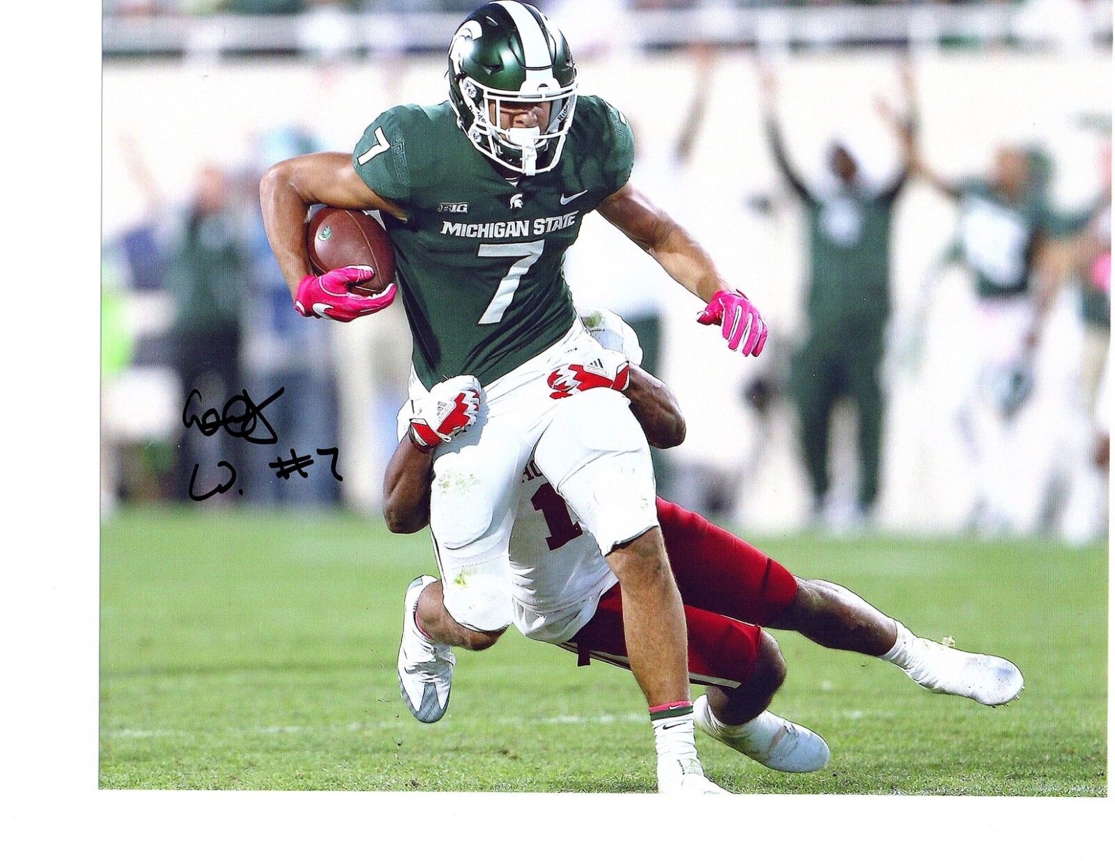 Cody White signed autographed 8x10 Photo Poster painting Michigan State Spartans football MSU