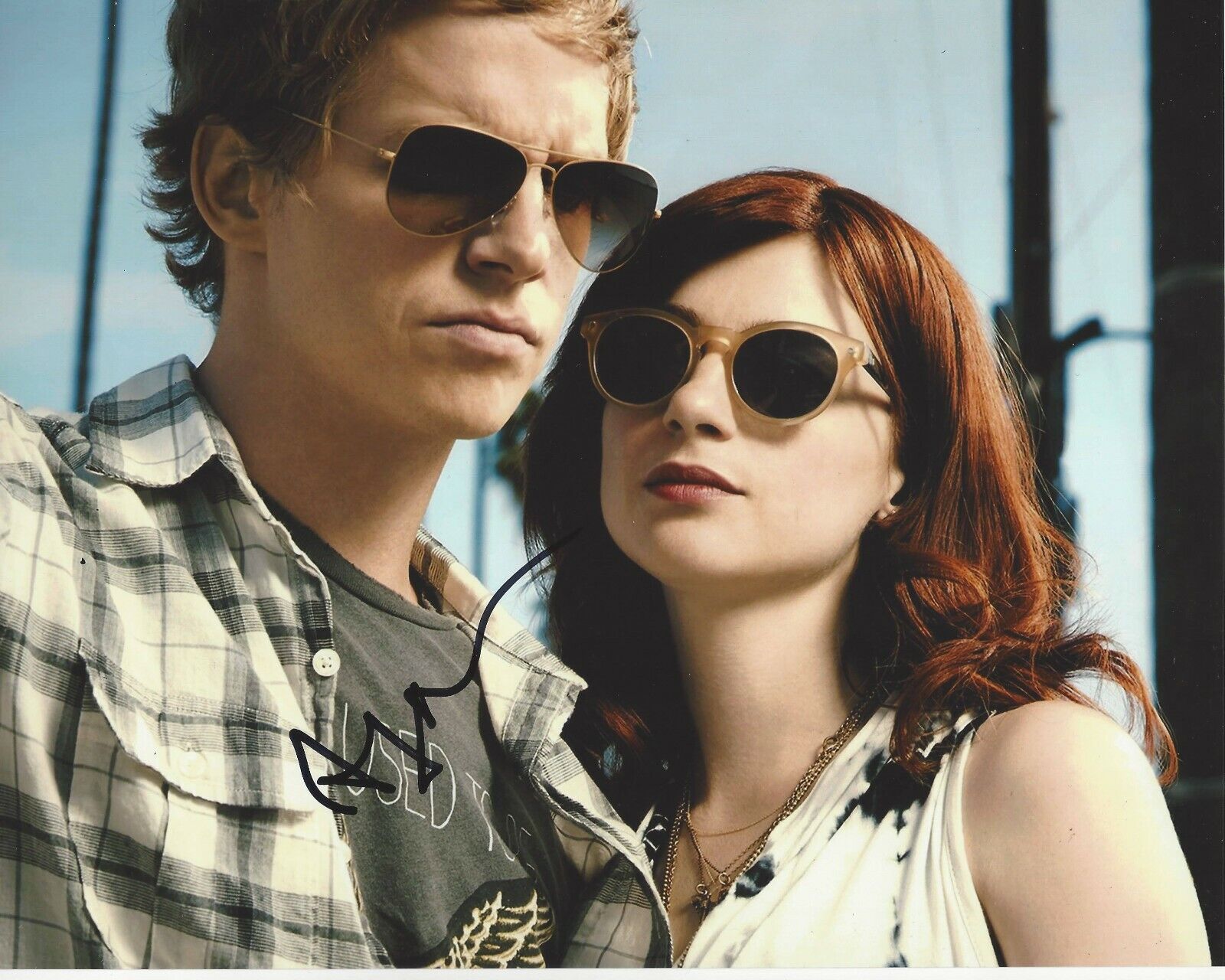 SEXY ACTRESS AYA CASH SIGNED 'YOU'RE THE WORST' 8x10 MOVIE Photo Poster painting w/COA EASY