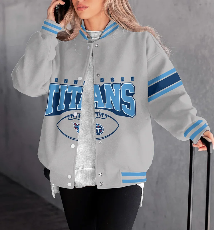 Tennessee Titans Women Limited Edition Full-Snap Casual Jacket