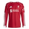 Joyfball 2025/2026 Liverpool Home Long Sleeve Soccer Jersey 1:1 Thai Quality