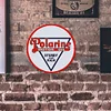 Polarine Gasoline - Round Metal Tin Signs(12*12Inch) - Garage