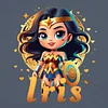 Wonder Woman - DIY Personalisiert Karikatur Namen Voller Diamant Malerei