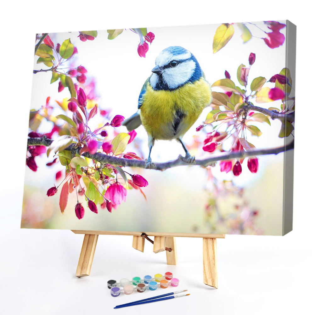 

30*40CM Paint By Numbers-Bird in the Trees, 501 Original