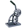 [US Local Warehouse] Semi Automatic Tarpaulin Eyelet Press with 5000Pcs Metal Eyelets 10mm Hand Press Eyelet Grommet Machine for Fabric Leather Banners DIY Projects